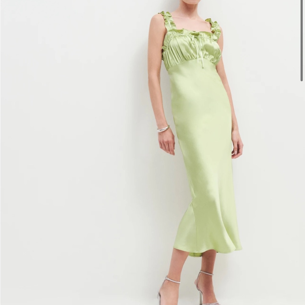 Reformation Erdem Silk Dress